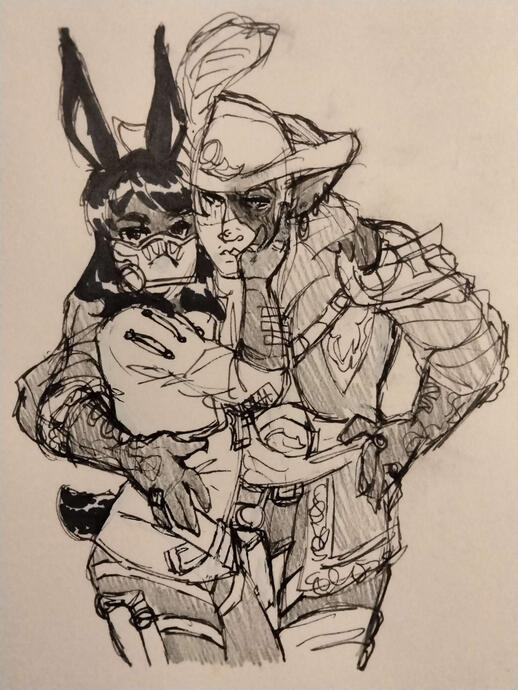 artwork by @knightblooms